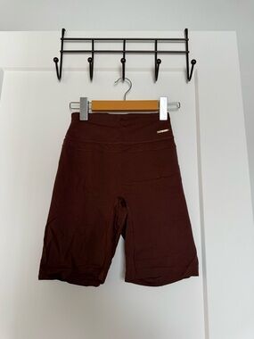 Gymshark x Whitney Simmons Brown Bike Shorts